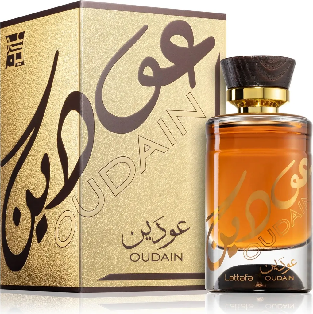 Lattafa Oudain Eau de Parfum 100 ml - Parfum Oriental Mixte Intense