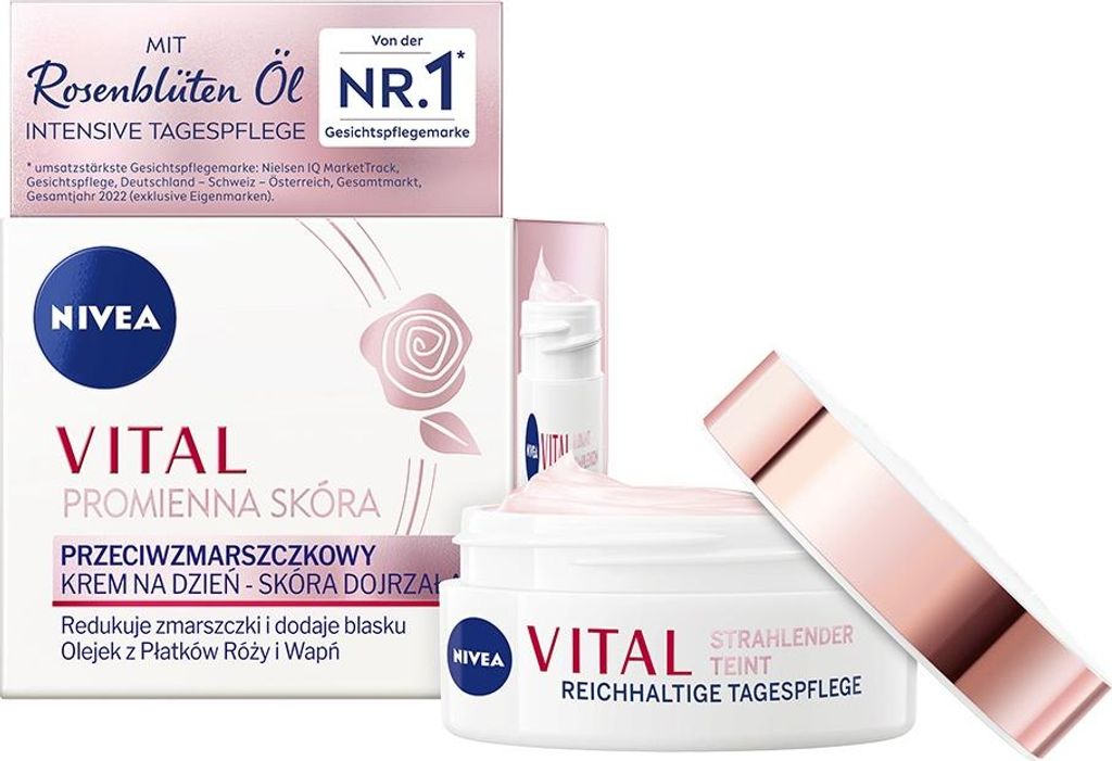 NIVEA 89583 NIVEA VITAL STRAHLENDER TEINT Gesichtscreme Zdjęcie produktu 