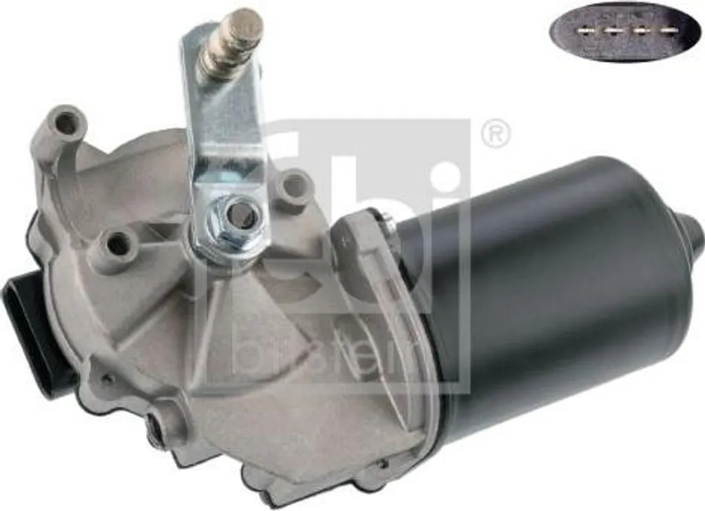 Moteur d'essuie-glace 5J1955113A pour remplacer votre pièce sur Fabia