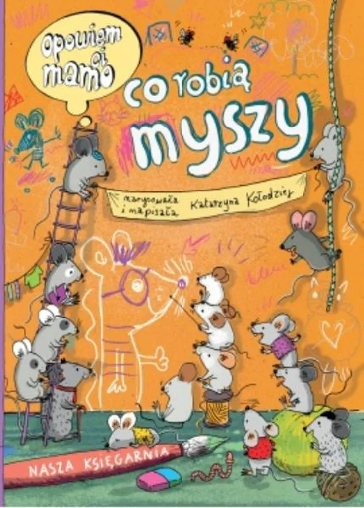 Album illustré enfant Je te dirai maman ce que font les souris souple