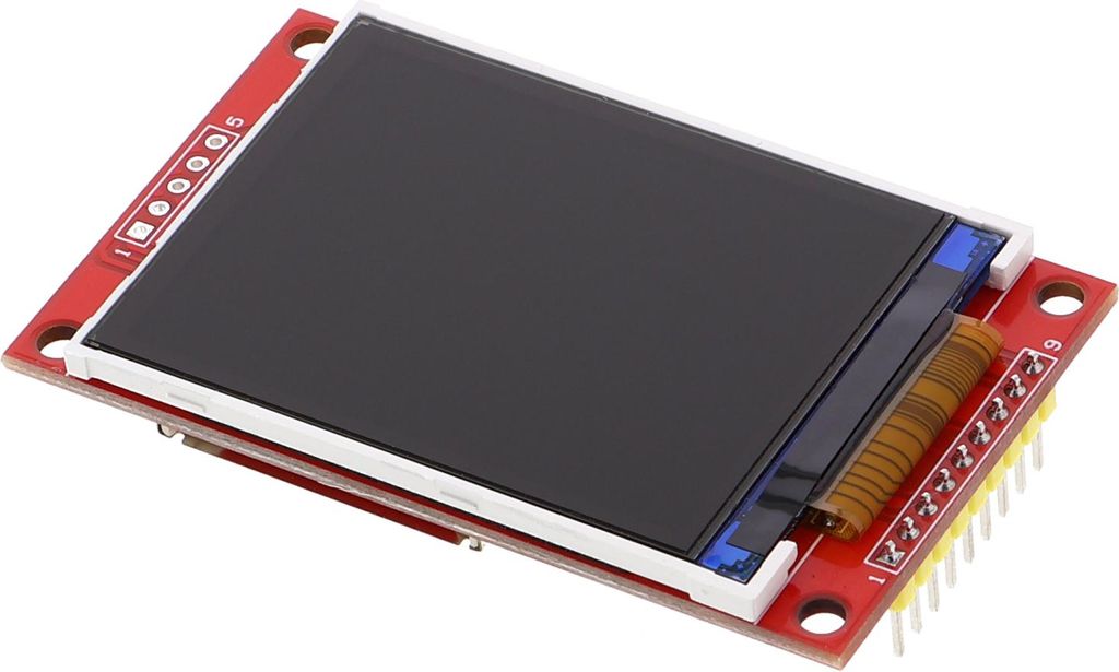TFT-LCD-Display, 2.2", 320 x 240 Pixel, RGB Farbdisplay