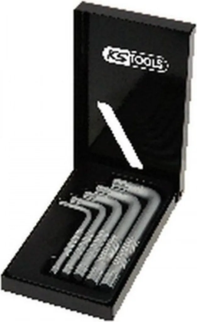 KS Tools 151.4100 Chiavi Maschio XZN Corti 5 pz | Acciaio Temprato