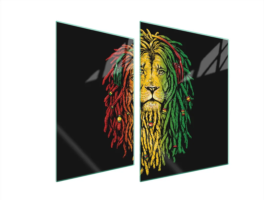 Coprifornelli in Vetro Lew 70x52 - Piastra Multifunzione per Cucina