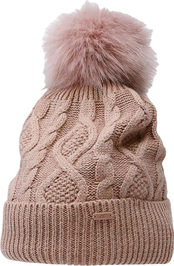 Cappello Tecnico 4F Invernale Donna Rosa Antico S | Protezione Neve