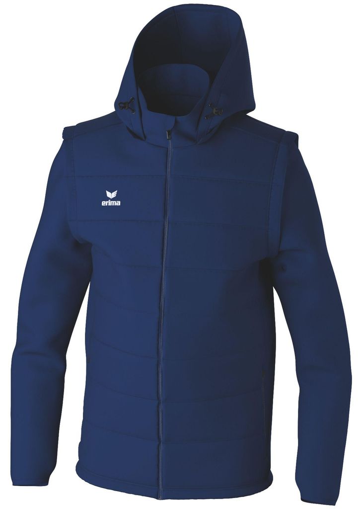 Erima Teamjacke mit abnehmbaren Ärmeln, Blau
