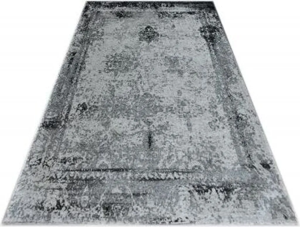 Tapis de chambre Bakero Vintage argenté 120x170 cm pour déco moderne