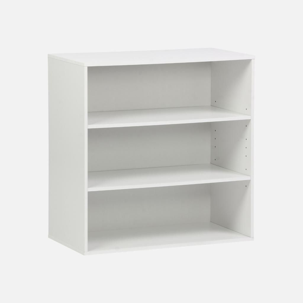 sweeek - Regal, Aufbewahrungsmodul Holzdekor 3 Regalfächer Produktbild 