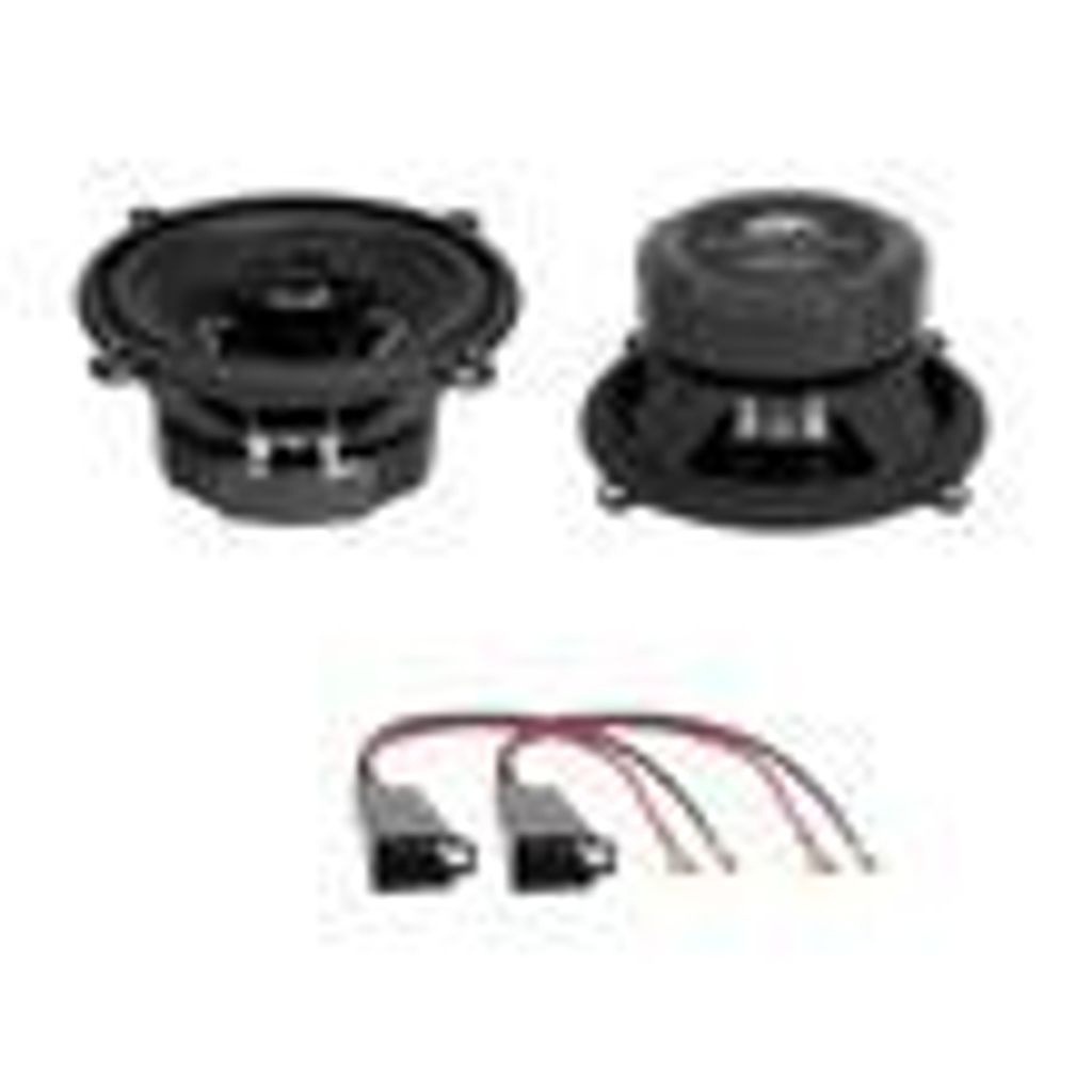 ESX HORIZON HZ-52 Lautsprecher 13 cm Koaxial Einbauset für Golf 1 Cabrio vorne