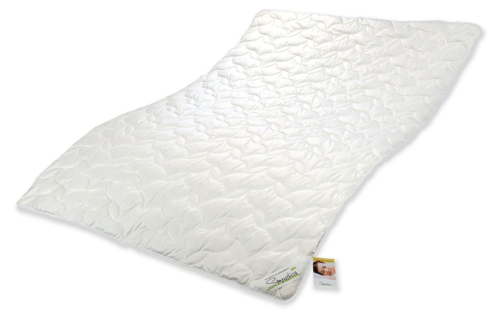 Baumwolldecke Sommerbett Sommerdecke Steppbett 200x200 cm Produktbild 