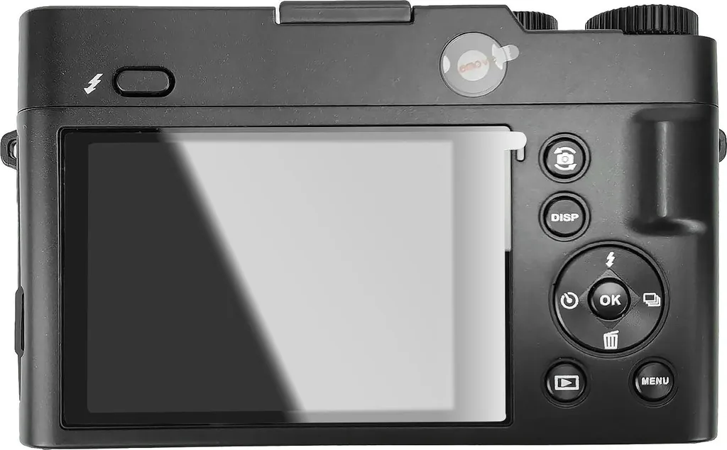 Caméscope numérique 4K tactile INF DC218T à double objectif noir mat - 8