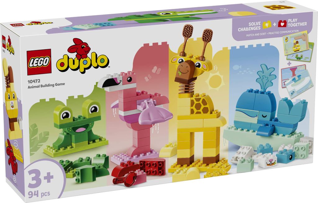 LEGO DUPLO: We bouwen dieren - Leerspeelgoed om vormen en Productafbeelding 