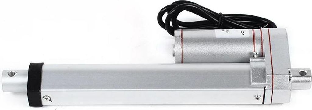 Linearantrieb - Mit Fernbedienung & Hochempfindlichem Empfänger - DC 12V - Maximalstrom 3A - Geschwindigkeit 10 mm/s - IP54 - Aluminiumlegierung -...