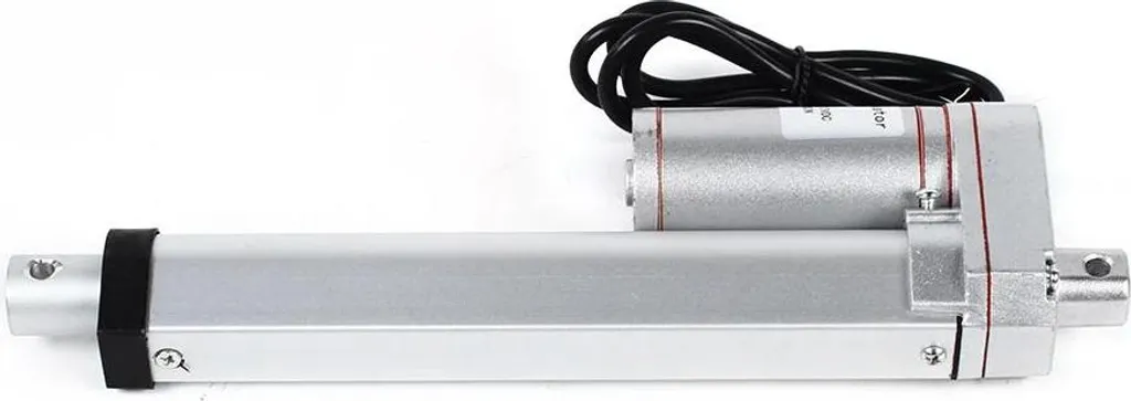 Attuatore lineare - Con telecomando e ricevitore ad alta sensibilità - DC 12V - Corrente massima 3A - Velocità 10 mm/s - IP54 - Lega di alluminio - Blu indaco