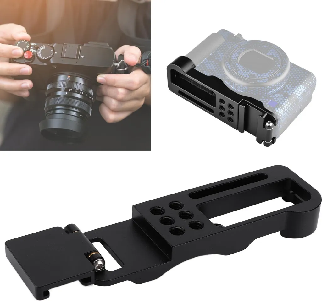 Piastra L-Bracket YELANGU Sony ZV1 - Alluminio CNC Alta Precisione