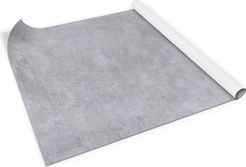 Hellgrauer beton– Möbelfolie selbstklebend – PVC Klebefolie für Möbel – Küche – Schränke – Möbelrenovierungsfolie – Möbeldekorfo...