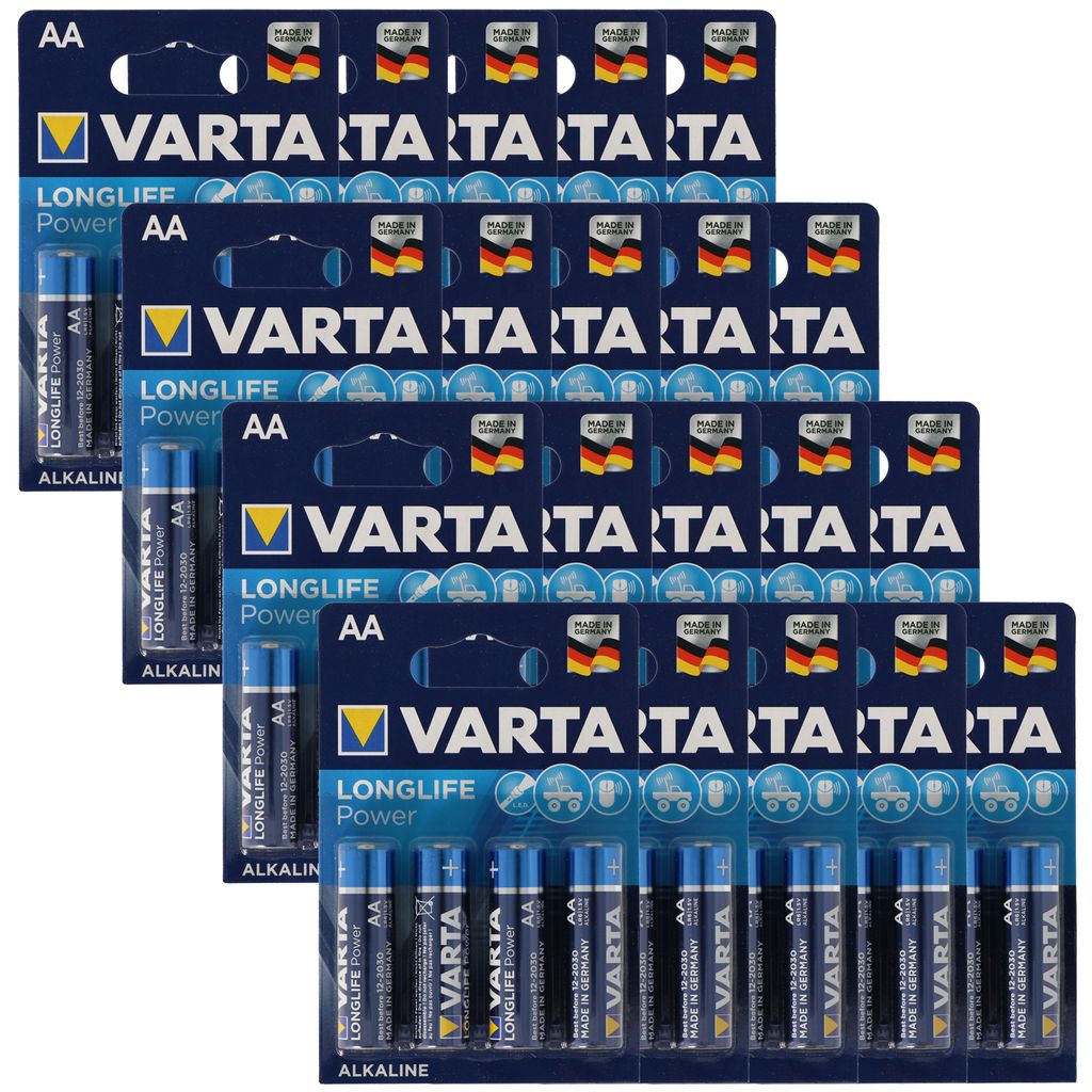 Varta Longlife Power (anciennement High Energy) 4906 Piles Image du produit 