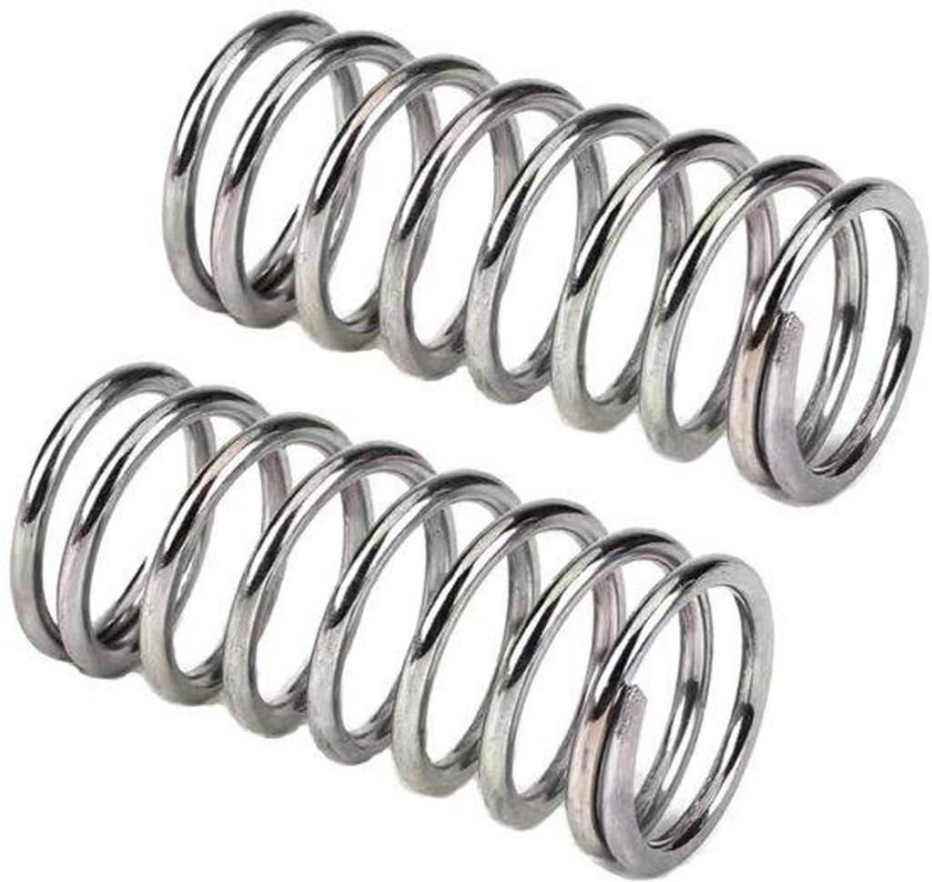 RVS Compressieveer - Roestvrij Staal 304 - 2,0x12x25 mm - Zinkfarben