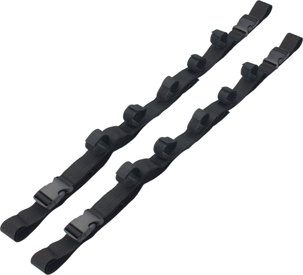 2 Stück Angelrutenhalter fürs Auto, 5 Schlaufen, verstellbar, strapazierfähig, für Auto, Fahrzeug, SUV, LKW, Wagen, Angelrutenhalter, Träger, ...