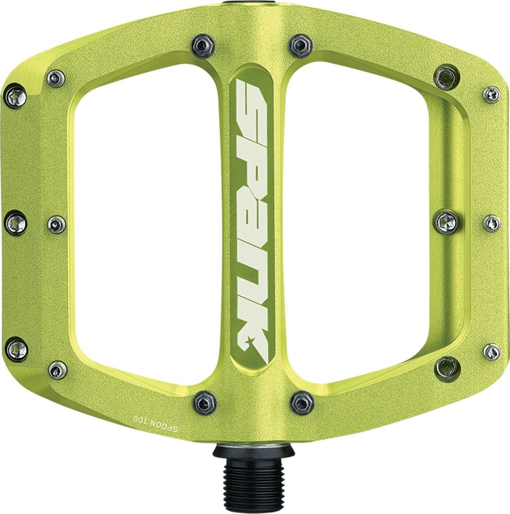 Spank Spoon Reboot flat Pedal grün L Produktbild 