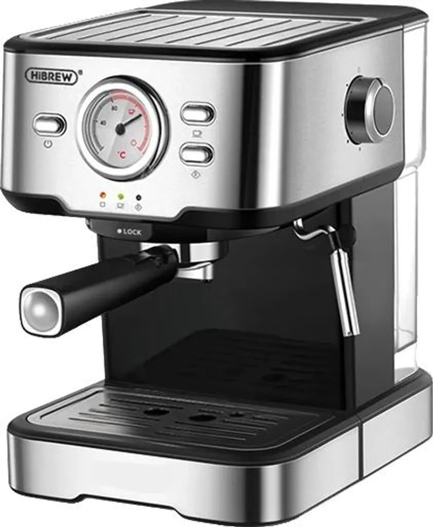 Machine café espresso 20 bars H5, contrôle de température et mousse onctueuse