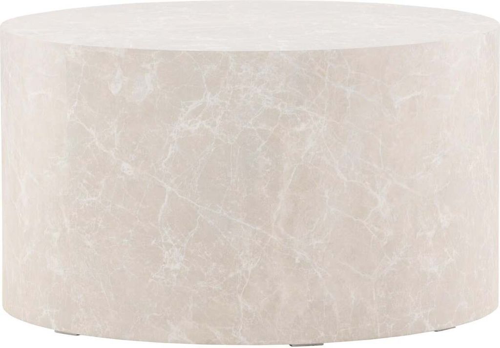 FURNLUX Table basse York Marble Grey 80cm / Hauptfarbe : Image du produit 