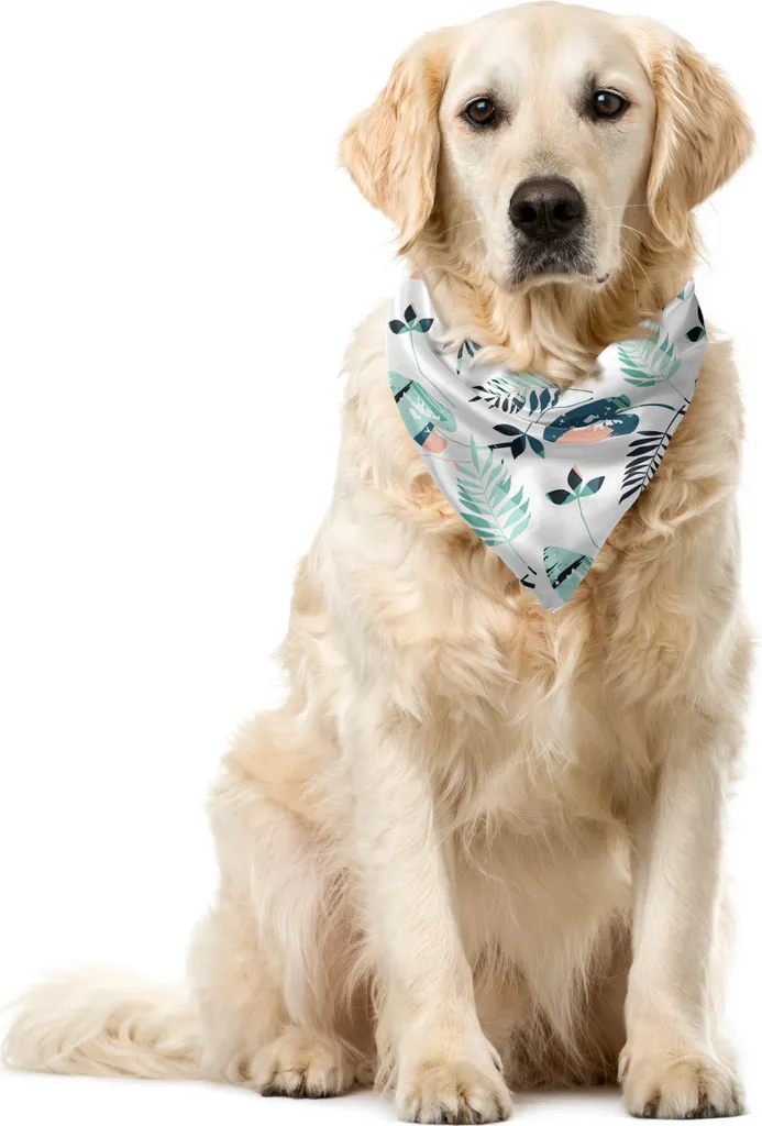 Offerta Bandana Cani ABAKUHAUS 40x40 - Lavabile e Colorata - Tropical