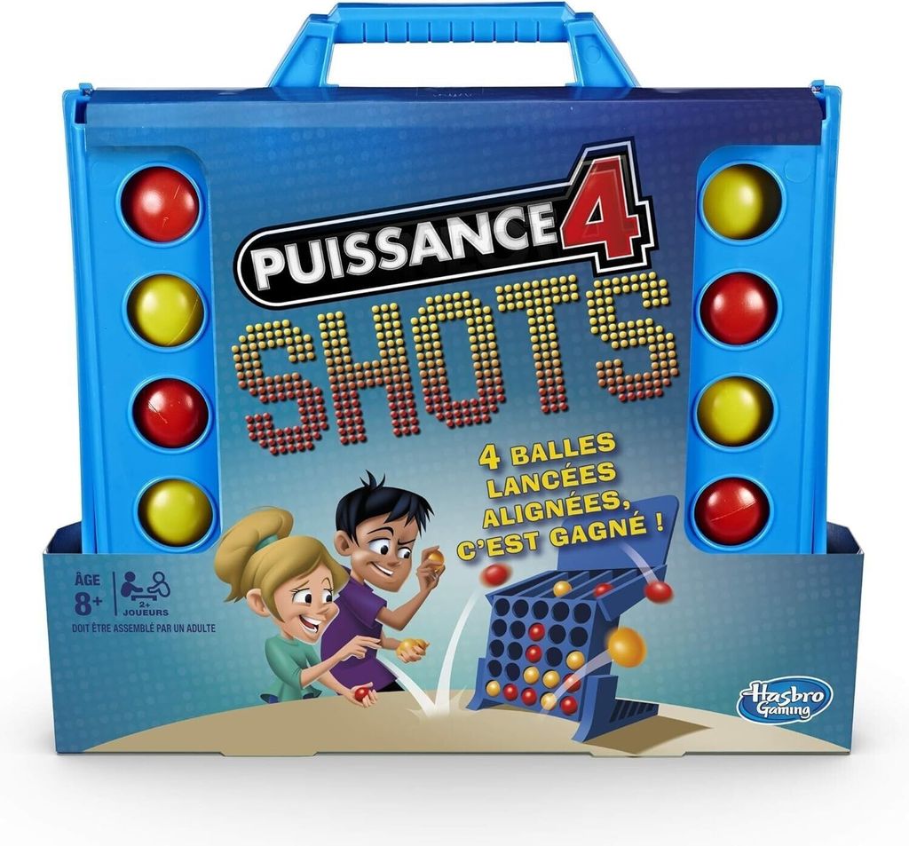 Gra planszowa Hasbro PUISSANCE 4 SHOTS [SPE] CONNECT 4 Zdjęcie produktu 