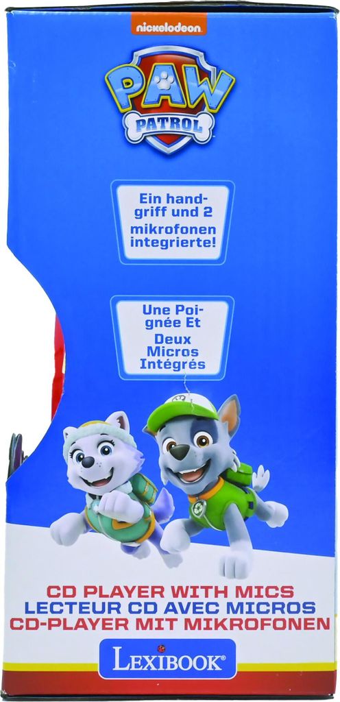 Lexibook Prenosný CD prehrávač so 2 mikrofónmi Labková Obrázok produktu 14