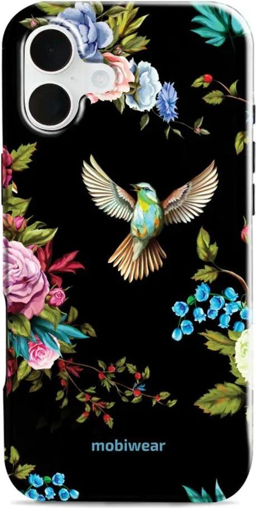 Handyhülle für iPhone 16 Plus, Mobiwear Elite Pro, Nachtkolibri