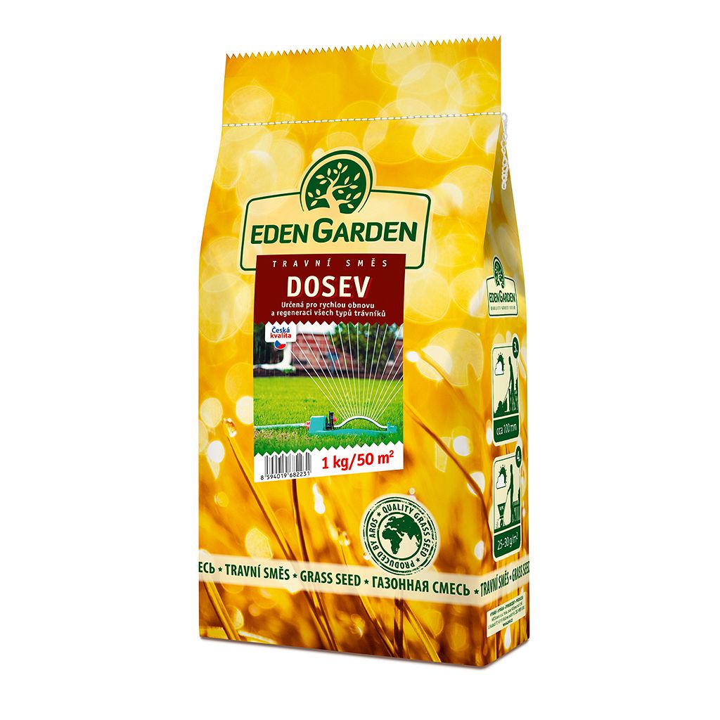 Eden Garden Travní směs Dosev (1 kg na 50 m²) Obrázek produktu 