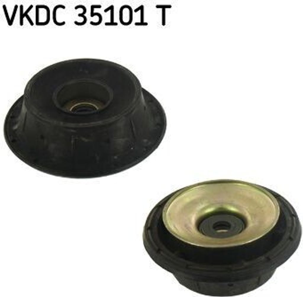 SKF VKDC 35101 T Federbein-Stützlager OE 357412329 kompatibel mit Corrado, Golf III, Passat 35I, Vento