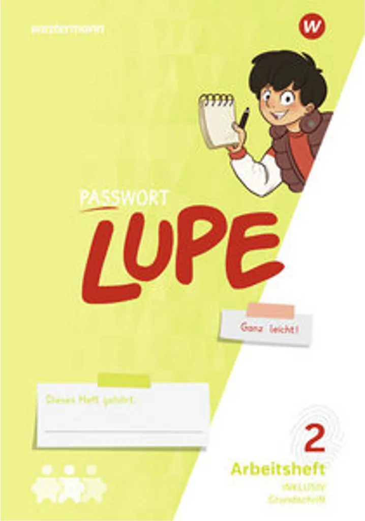 Progressez en Allemand avec Passwort Lupe Livre et Cahier d'Exercices