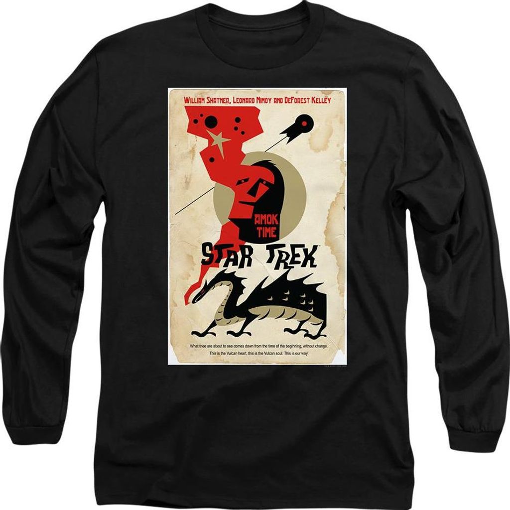 Star Trek - "The Original Series Episode 30" T-Shirt für Herren/Damen Uni TV9687 (XXL) (Schwarz)