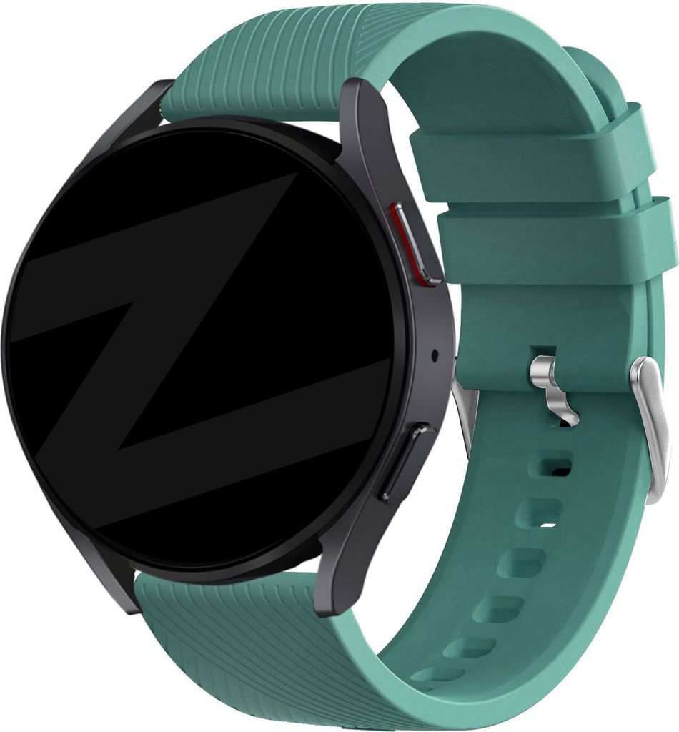 Bandz Universal 20mm Silikonband 'Deluxe' passend für Samsung Galaxy Active 1/2 / Watch 1 42mm / Watch 3 41mm / Gear Sport / Polar Ignite 1-2-3 / ...