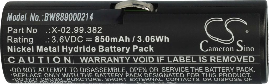 vhbw Akku Ersatz für Heine X-02.99.382, X-02.99.380, Produktbild 