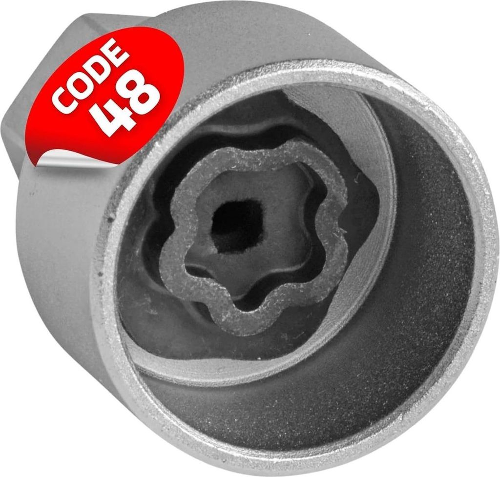 SW-Stahl 02384L-8 Felgenschloss Adapter 48 I geeignet für Produktbild 