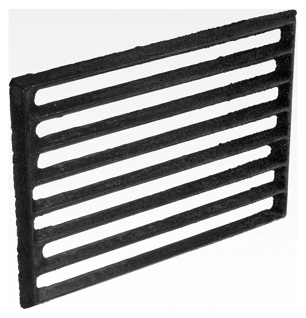 Feuerrost aus Gusseisen 215X16cm Hochtemperaturbeständig Quadratischer Kaminrost für Brennholzöfen Robustes Metallgestell für Effiziente Verbre...