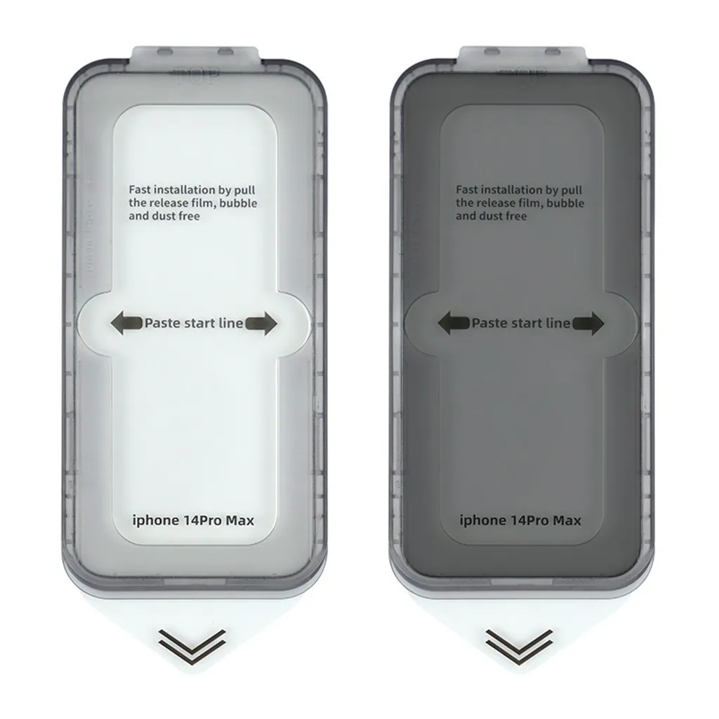 2 Pellicole iPhone 14 Pro Vetro Temperato HD Antiesplosione 9H Trasparente