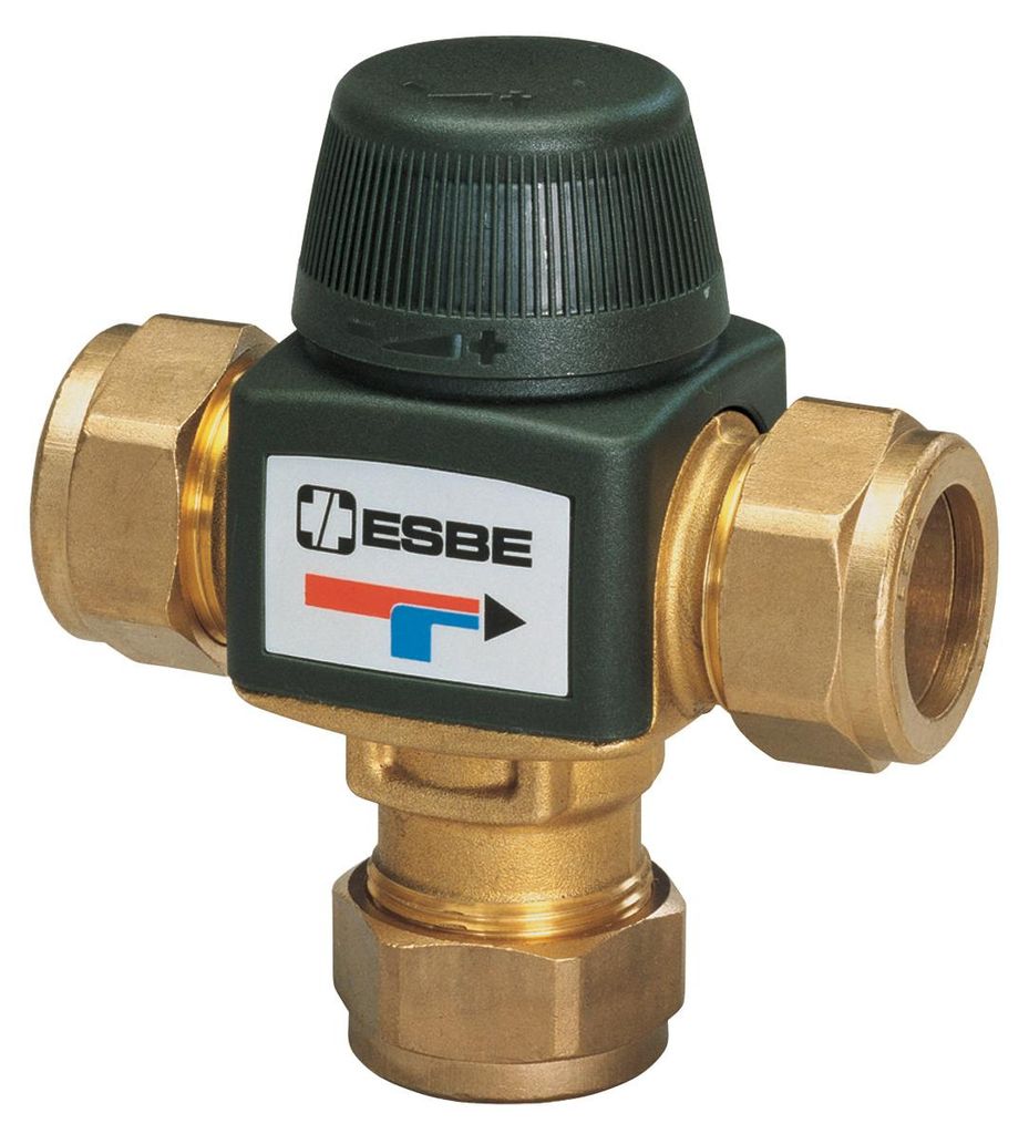 ESBE VTA313 | Temp. 35 - 60 °C | Mischautomat mit Klemmfitting 22 mm