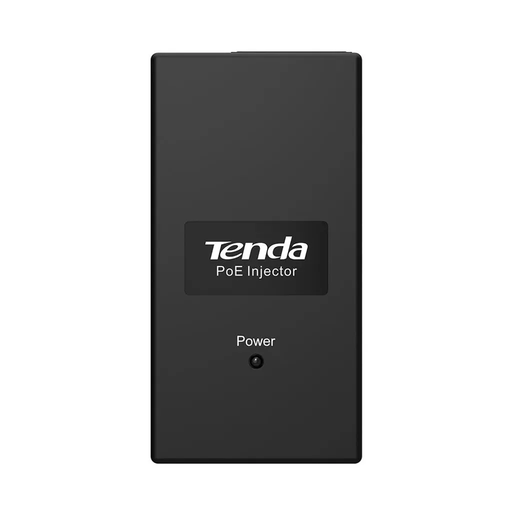 Adaptateur PoE Tenda injecteur pour caméra IP et borne Wi-Fi 15W