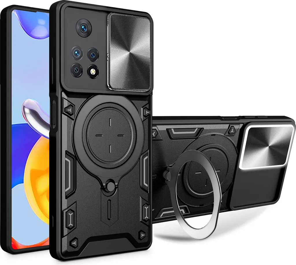 Custodia Professionale Nera per Xiaomi Redmi Note 11 Pro 5G/4G