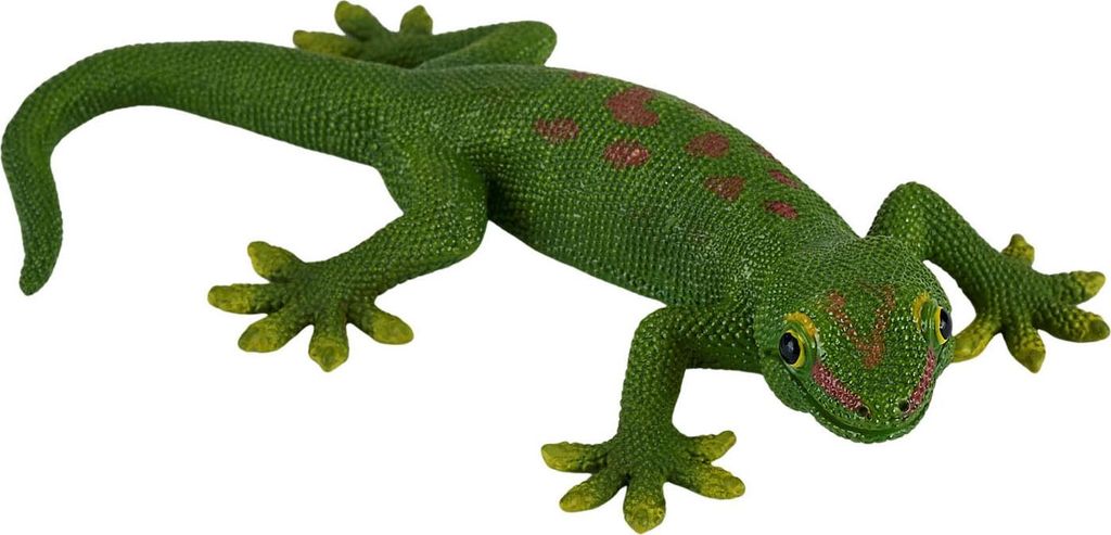 Mojo Wildlife Spielfigur Gecko - Kunststoff Echse Spielzeug