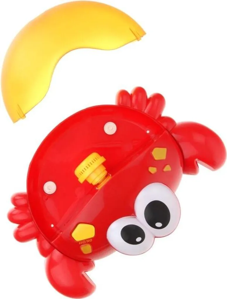 Machine à bulles crabe automatique jouet de bain musical sans BPA - 7