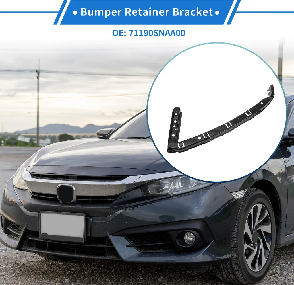 Corrigez l'Alignement du Pare-Chocs Honda Civic avec ce Support 71190SNAA00