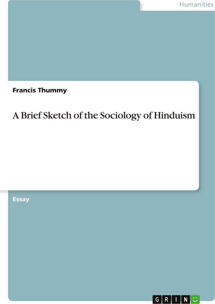 A Brief Sketch of the Sociology of Hinduism
