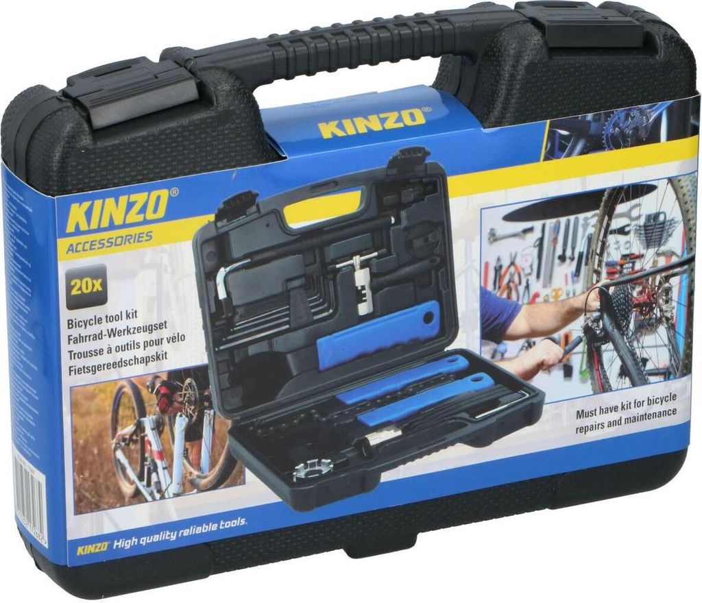 Kinzo Universal 21 TLG. Sada nářadí pro jízdní kola v Obrázek produktu 