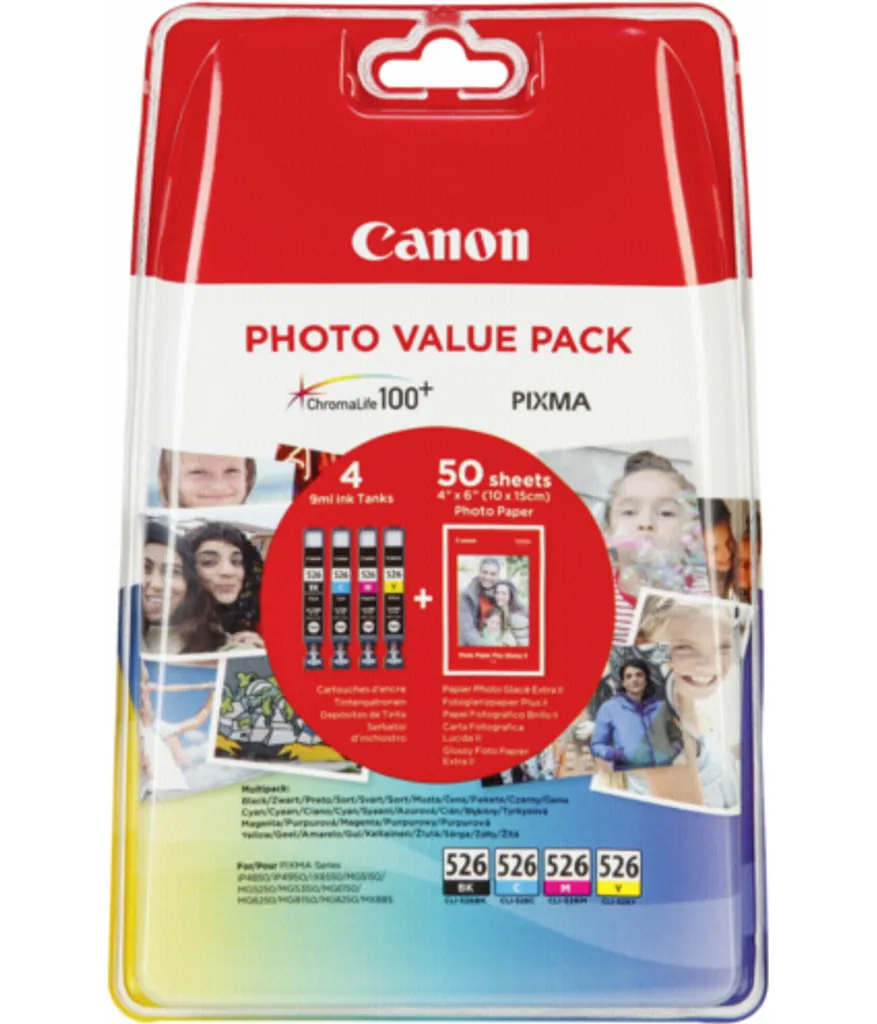 Cartucce Canon CLI-526 Originali: Qualità e Rispetto per l'Ambiente - 3