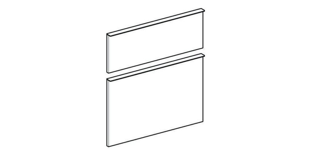 Geberit 598754000 Set Schubladen Frt f. iCon US für WT