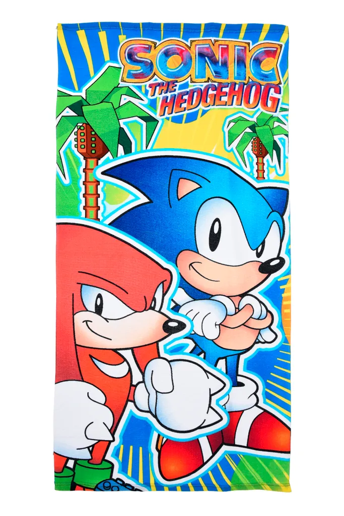 Telo Bagno Design Sonic e Knuckles - Arredo Bagno Ragazzi - 3