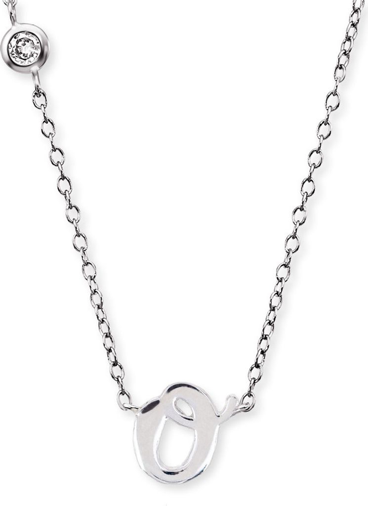 Engelsrufer Buchstaben O Kette Silber ERN-INITIAL-O mit Zirkonia